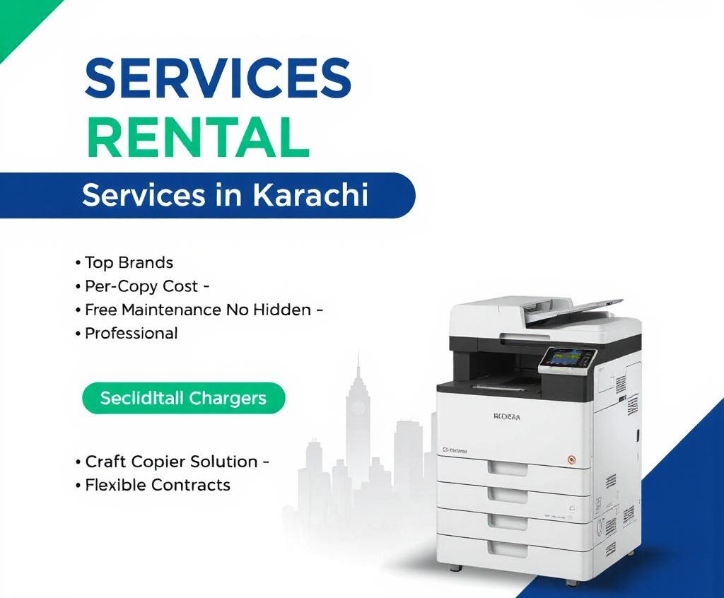 <p>&nbsp;</p><h2>📠 Affordable Photocopier Rental Services in Karachi – <strong>Craft Copier Solution (CCS)</strong></h2><p>&nbsp;<br>Looking for a <strong>reliable copier on rent in Karachi</strong> at an affordable per-copy rate? Whether your business needs a high-performance copier or you're not ready to invest in purchasing one, <strong>Craft Copier Solution (CCS)</strong> offers the <strong>best photocopier rental services in Karachi</strong> to match your budget and business needs.<br>&nbsp;</p><h3>✅ Rent High-Quality Photocopiers with Zero Maintenance Hassle</h3><p>&nbsp;<br>At CCS, we provide <strong>top-tier photocopiers on a per-copy cost basis</strong>, with <strong>no upfront investment</strong> required. All our machines are in <strong>excellent condition</strong>, imported directly from the <strong>USA and Europe</strong>, including trusted brands like:<br>&nbsp;</p><ul><li><strong>Kyocera</strong></li><li><strong>Ricoh</strong></li><li><strong>Konica Minolta</strong></li><li><strong>Panasonic</strong></li></ul><p><br>Whether you run a small office, a corporate setup, or a commercial business, our machines deliver <strong>high-speed, crisp-quality prints and copies</strong> to keep your work flowing.<br>&nbsp;<br>&nbsp;</p><h3>🔧 What's Included in Our Photocopier Rental Package?</h3><p>&nbsp;<br>When you rent a photocopier from CCS, you enjoy <strong>100% worry-free service</strong>:<br>&nbsp;</p><ul><li><strong>Free maintenance &amp; regular servicing</strong></li><li><strong>No-cost replacement of parts &amp; toner</strong></li><li><strong>Instant support &amp; machine replacement if needed</strong></li><li><strong>Flexible rental terms with no hidden charges</strong></li></ul><p><br>&nbsp;</p><h3>⭐ Why Choose Craft Copier Solution?</h3><p>&nbsp;<br>We are proud to be one of the <strong>leading photocopier rental providers in Karachi and across Pakistan</strong>, offering:<br>&nbsp;</p><ul><li><strong>Premium imported copiers</strong>, each carefully inspected for performance and durability</li><li><strong>Flexible rental programs</strong> that adapt to your changing business requirements</li><li><strong>Transparent pricing</strong> – what you see is what you pay</li><li><strong>Fast delivery and professional installation</strong></li></ul><p><br>&nbsp;</p><h3>📈 Boost Office Efficiency Without Breaking the Bank</h3><p>&nbsp;<br>Whether you need a copier for daily office tasks or bulk printing jobs, <strong>our per-copy rental plan</strong> ensures maximum value at minimum cost. No need to worry about maintenance or expensive repairs—we’ve got you covered.<br>&nbsp;<br>&nbsp;</p><h3>📞 Contact Us Today for Custom Pricing &amp; Free Consultation</h3><p>&nbsp;<br><strong>Get in touch with our friendly experts today</strong> to discuss your photocopier rental needs. We’ll provide a tailored solution that fits your business and budget perfectly.<br> <br><br>&nbsp;</p>