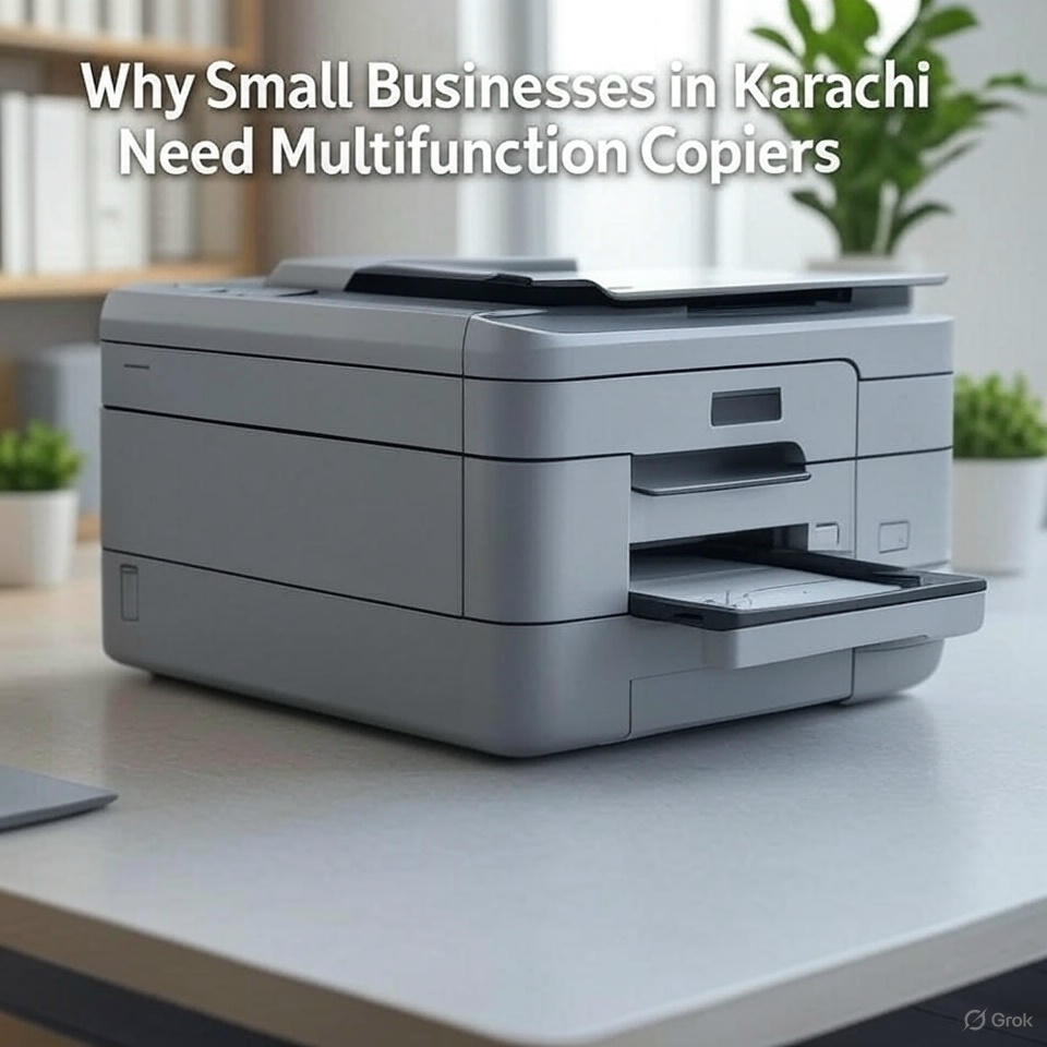 Why Small Businesses in Karachi Need Multifunction Copiers - Office Equipment | Craft Copier Solution Blog