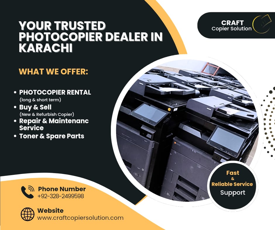 Why Renting a Photocopier Is Better Than Buying – A Smart Business Decision - photocopier rental, copier rental services, printer rental, photocopier lease, office copier rental, rent a photocopier, copier service provider, rental photocopier Pakistan | Craft Copier Solution Blog